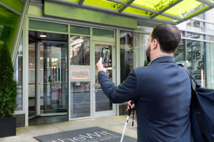 Hilton partners with app to assist visually impaired guests